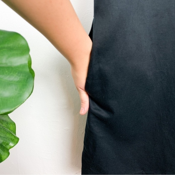 Maeve Anthropologie Black Crochet Pocketed Sheath Dress Sz XS - Picture 8 of 11